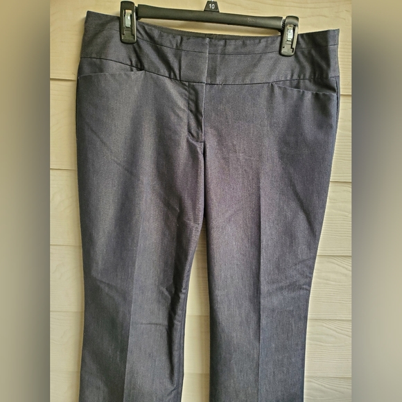 EXPRESS Denim-feel Business Casual Professional Editor Slacks Pants Trousers - Picture 4 of 16